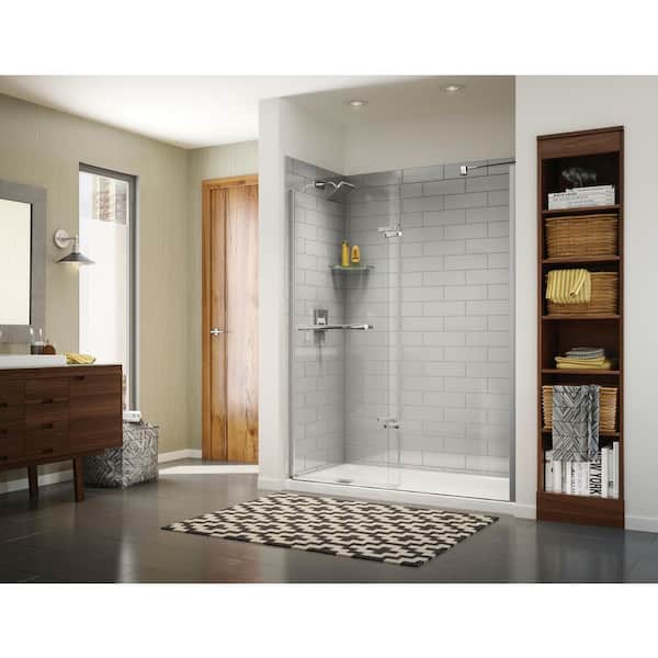 MAAX Utile 60 in. W x 32 in. D x 80 in. H Three piece Direct-to