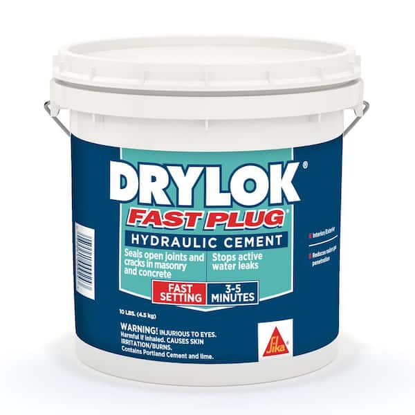 DRYLOK Fast Plug 10 lb. Hydraulic Cement
