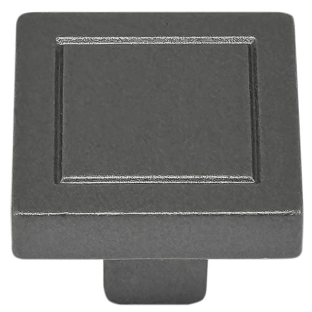 Cosmopolitan 7/8 in. Matte Grey Square Cabinet Knob price history on PriceWatchPro