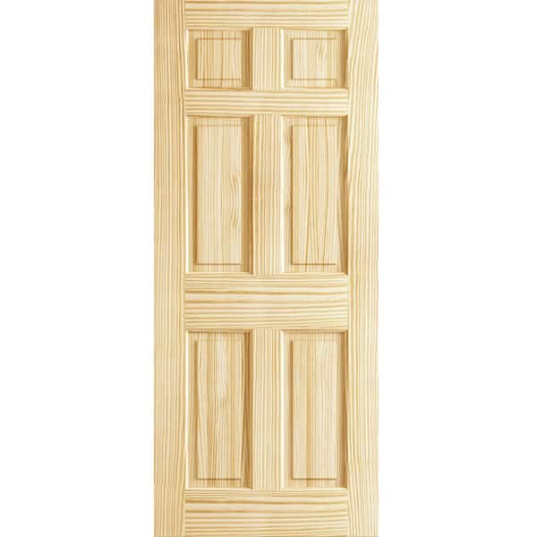 Kimberly Bay Louvered Solid Wood Primed Standard Door 28" x 80" Natural 