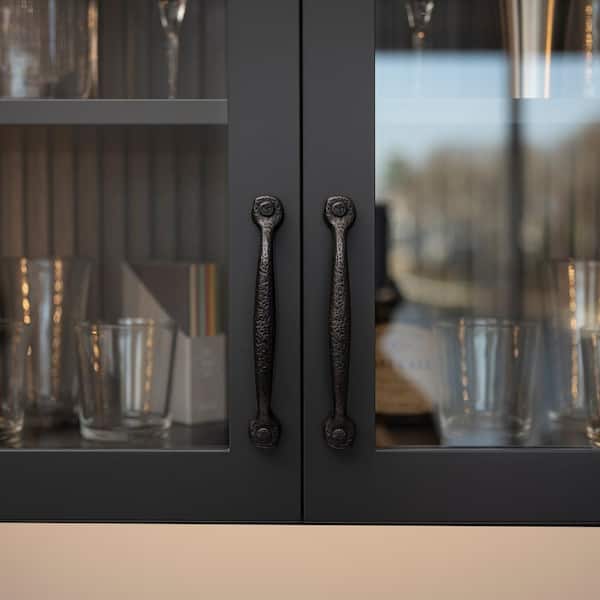 HICKORY HARDWARE Refined Rustic 3 in. Modern Black Iron