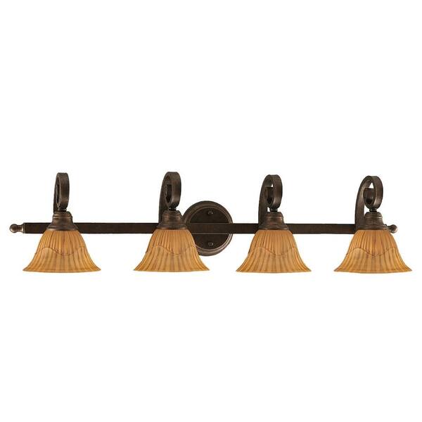 Filament Design Concord 4-Light Bronze Bath Vanity Light