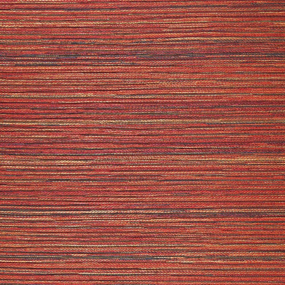 Crimson Red Rectangular 5' x 7' Easy-Care Poly-Wool Blend Rug