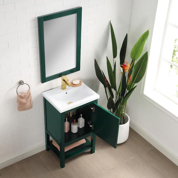 Luxury Bathroom Accessories Forest Green Tray –, VESIMI Design