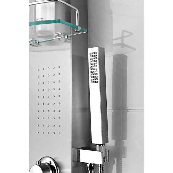 ANZZI Coastal Series 44 in. Full Body Shower Panel System with 