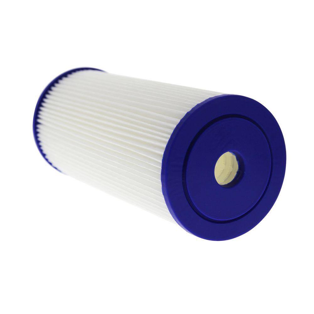 American Plumber 10-Inch Pleated Polyester Sediment Filter Cartridge