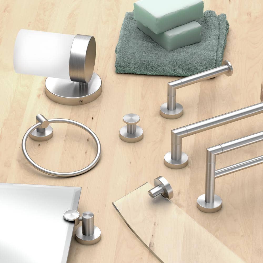Satin Nickel Wall Mounted Single Robe Hook