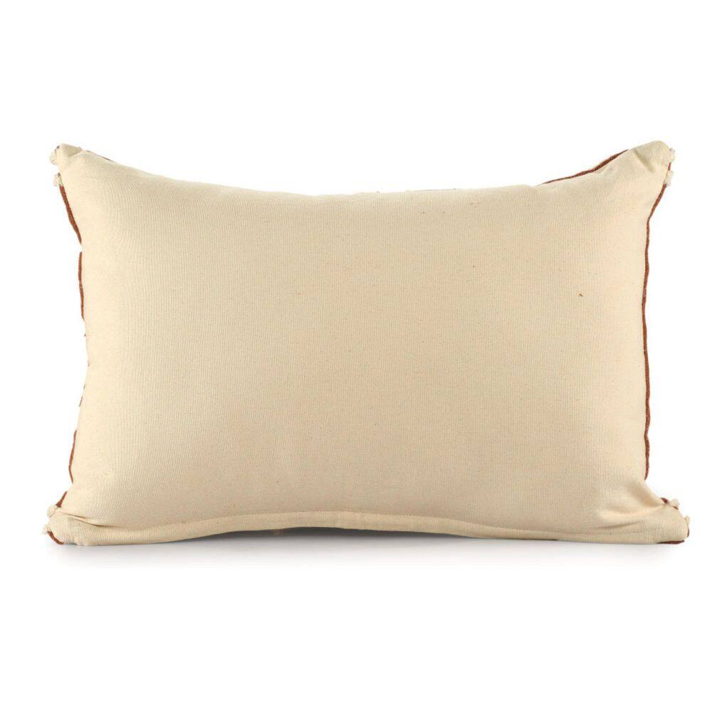 Cinnamon Striped Polyester 16 in. X 24 in. Throw Pillow price history on PriceWatchPro