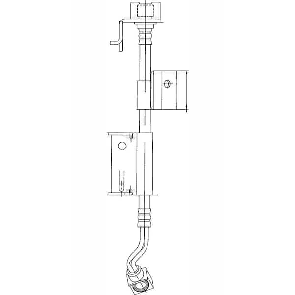 Centric Parts Brake Hydraulic Hose