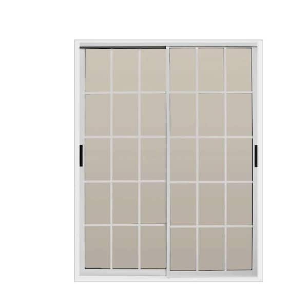 Air Master Windows and Doors 72 in. x 80 in. Aluminum Sliding French Patio Door