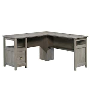 Cannery Bridge Mystic Oak L-Shaped Desk