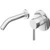 VIGO Olus Single Handle Wall Mount Bathroom Faucet in Chrome VG05001CH