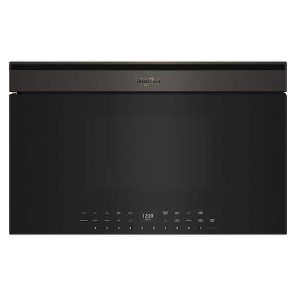 1.1 cu. ft. Electric Built-In Microwave in Black Stainless Finish with Air Fry