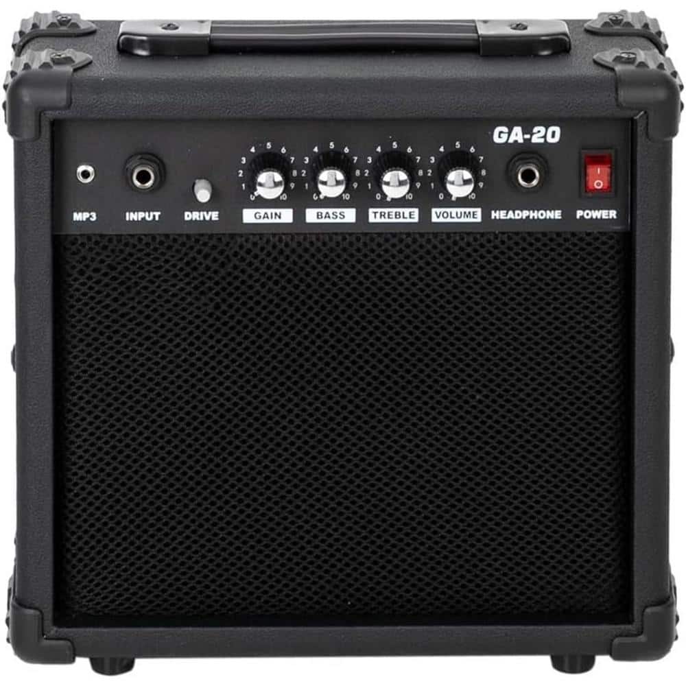 Vrbgify 6.5 in. Electric Guitar 20-Watt Amplifier with Jack