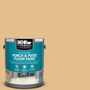 BEHR PREMIUM 1 Gal. #330D-4 Warm Muffin Gloss Enamel Interior/Exterior ...