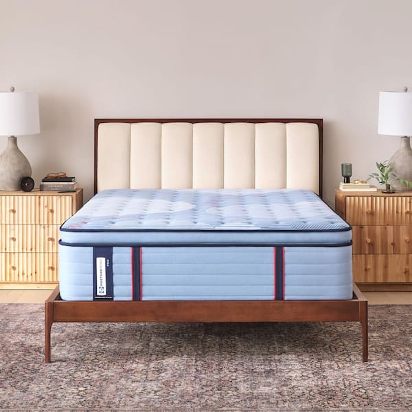 Posturepedic Pro Fuller 15 in. Split CA King Soft Innerspring Pillowtop Mattress with Targeted Support, Motion Isolation