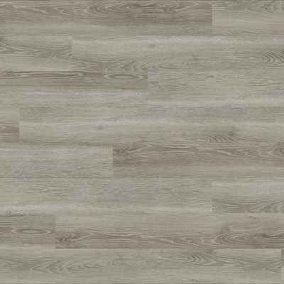 Polished Pro Perfect Pewter 20 MIL x 6 in. W x 48 in. L Glue Down Waterproof Luxury Vinyl Flooring (42 sq.ft./case)