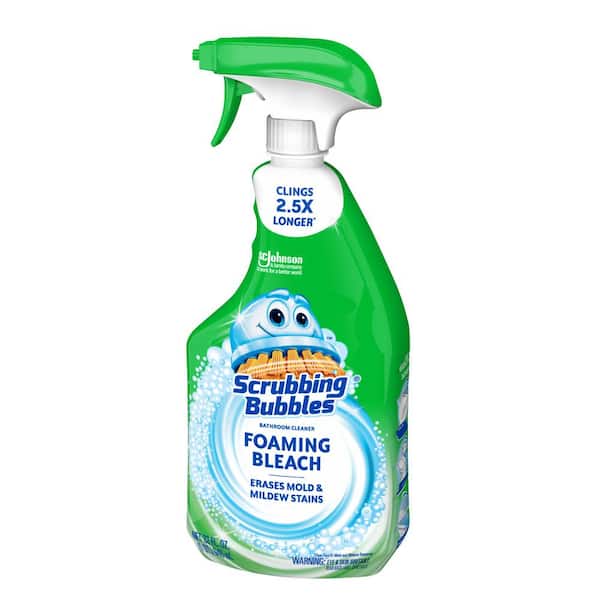 Scrubbing Bubbles 32 fl. oz. Foaming Bleach Bathroom Cleaner 315938 - The  Home Depot