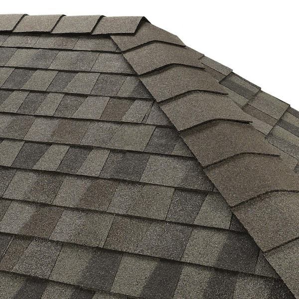 Timbertex Nantucket Morning Double-Layer Hip and Ridge Cap Roofing Shingles (20 linear ft. per Bundle) (30-Pieces)
