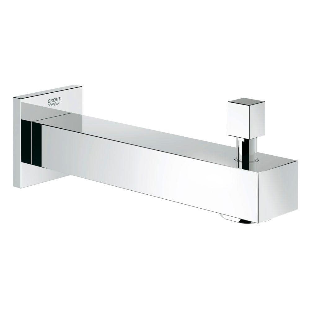 GROHE Eurocube Wall-Mounted Tub Spout in StarLight Chrome