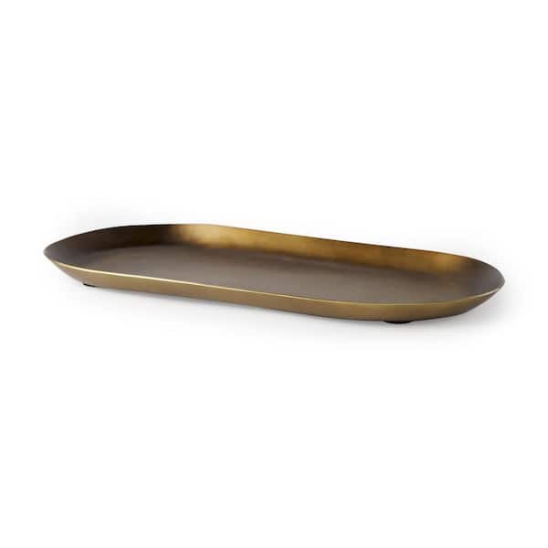 Mercana Payson 18.0L x 8.5W x 0.8H Aluminum Candle Sconces Tray
