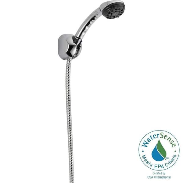 Delta 4-Spray 2.0 GPM Fixed Wall-Mount Hand Shower in Chrome