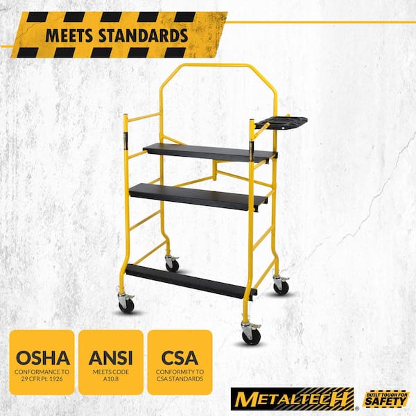 MetalTech Jobsite Series 3.3 ft. L x 6.3 ft. H x 2.6 ft. D