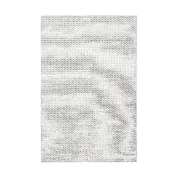 Superior Aero Hand-Braided Wool Area Rug, 5' x 8', Light Blue