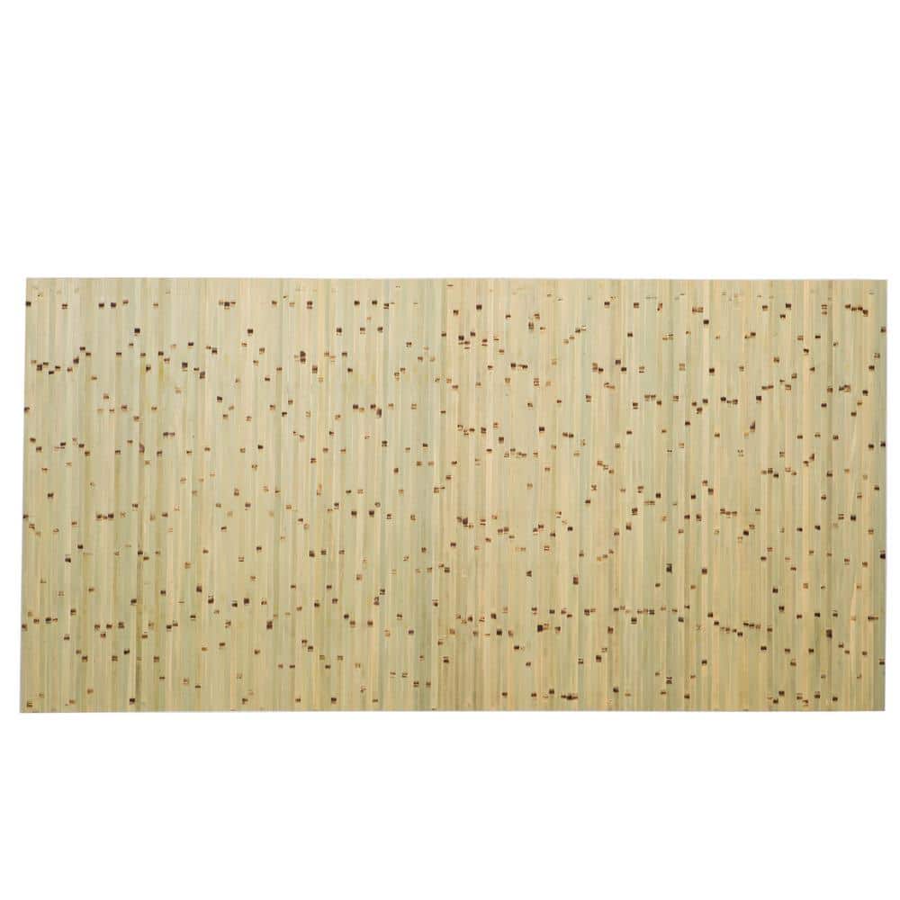 Raw Green Burnt Bamboo Wall Paneling Wainscoting Decor