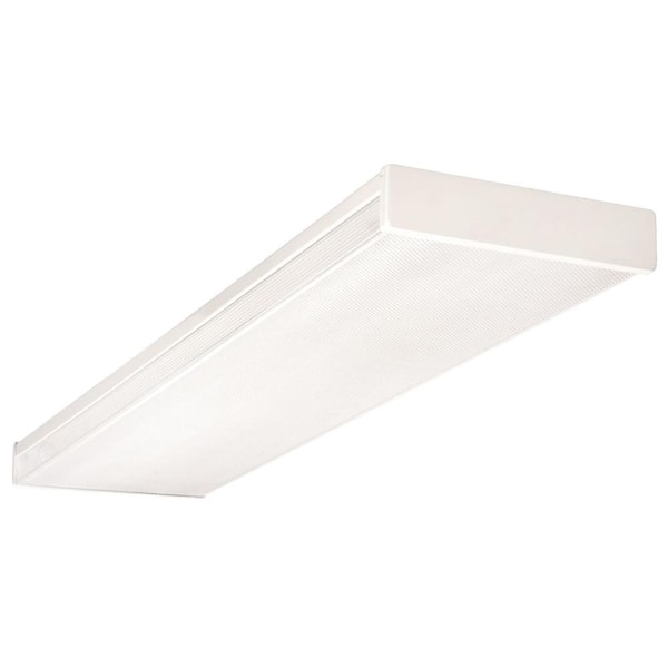 Two tube deals fluorescent light fixture