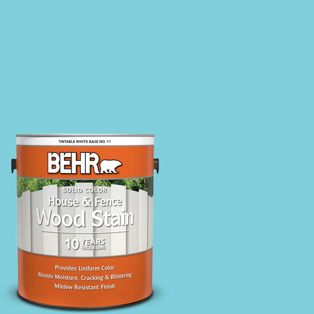 1 gal. #P470-3 Sea of Tranquility Solid Color House and Fence Exterior Wood