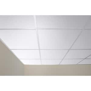 Serenity White 2 ft. x 2 ft. Lay-in Ceiling Panel (Case of 6)