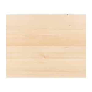 3/4 in. x 11 in. x 14 in. Edge-Glued Basswood Hardwood Board