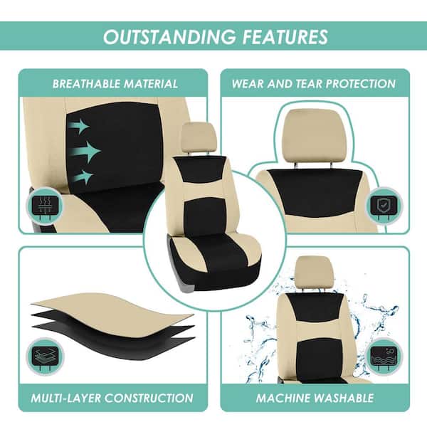 Cool Breathable Silicone Car Seat Cover Cushion Lumbar Back