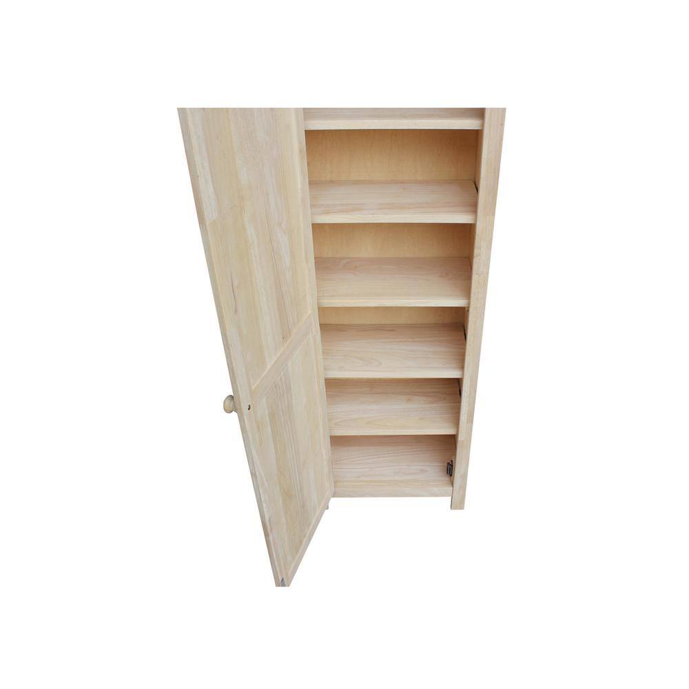 Eco-Friendly Parawood 51" Cabinet with Adjustable Shelving