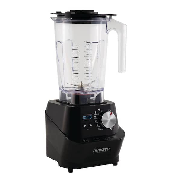  NUWAVE Moxie High-Performance Digital Vacuum Blender with  BPA-Free 64-ounce Pitcher, Vacuum Lid and Plunger Lid, and 200 Recipe Book:  Home & Kitchen