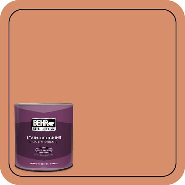 BEHR ULTRA 1 qt. #MQ4-38 Balcony Sunset Extra Durable Eggshell Enamel Interior Paint & Primer