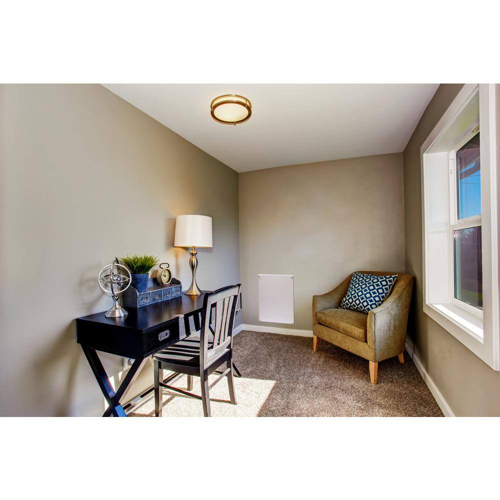 White Electric Convection Wall Mounted Space Heater
