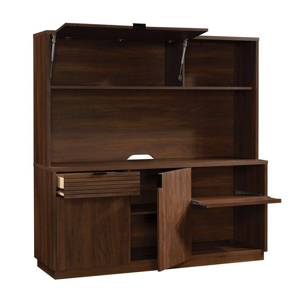 Englewood Spiced Mahogany 72" Engineered Wood Credenza