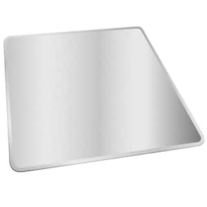 Low Pile Clear 46 in. x 60 in. Vinyl DuraMat without Lip Chair Mat