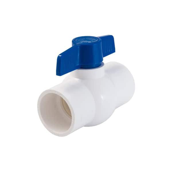 1-1/2 in. PVC Sch. 40 Solvent x Solvent Ball Valve