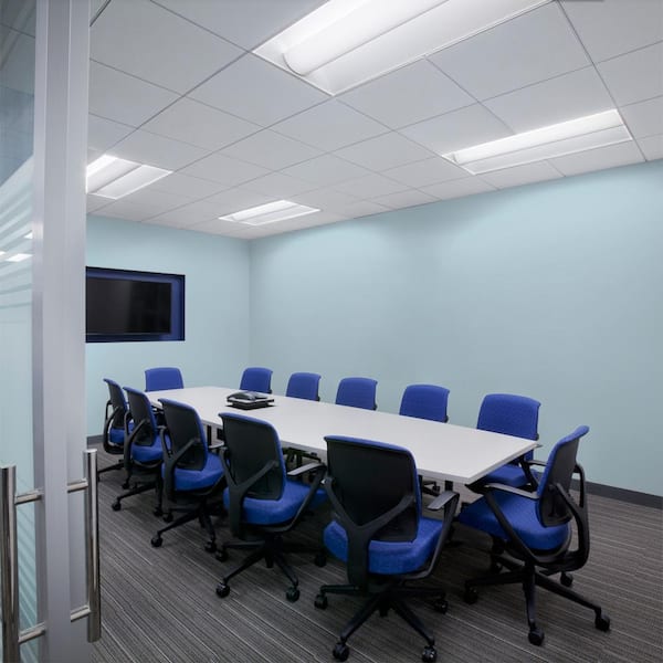 5 gal. #PPU14-15 Denim Light Dead Flat Interior Paint