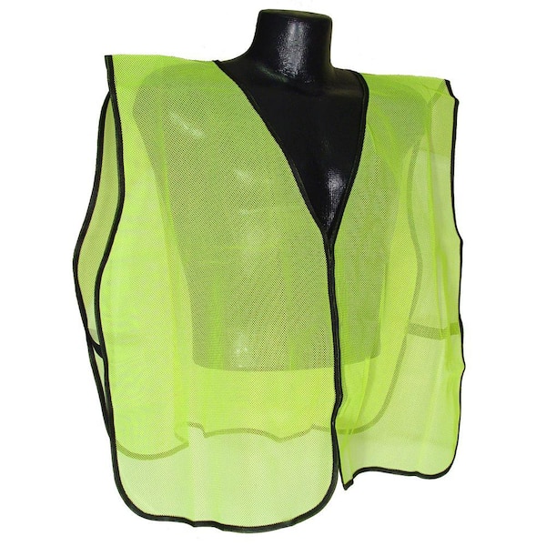 Radians Safety Vest Green Mesh No Tape
