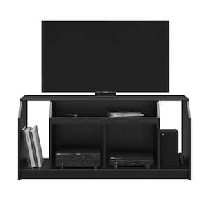 Ameriwood Home Cantell Black Oak TV Stand for TVs up to 59 in.