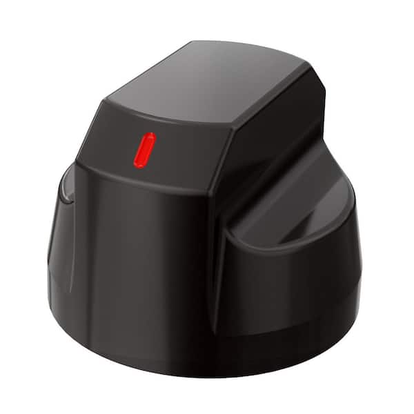 2 Pcs Griddle Replacement Black Control Knob