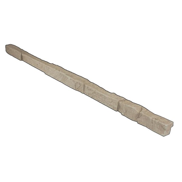 Faux Universal 48 in. x 2 in. x 3 in. Ledge Trim in Biscotti Tan