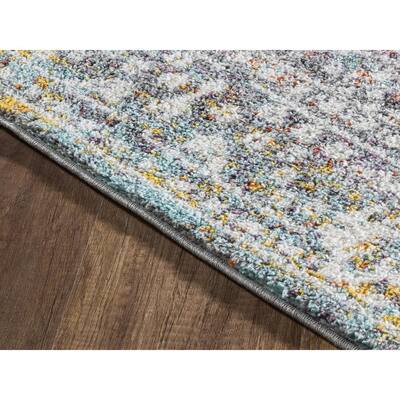 Elsa Multicolor Traditional 8 ft. x 10 ft. Area Rug