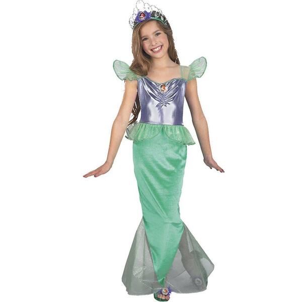 Disguise Disney Small Girls Ariel Little Mermaid Standard Kids Costume