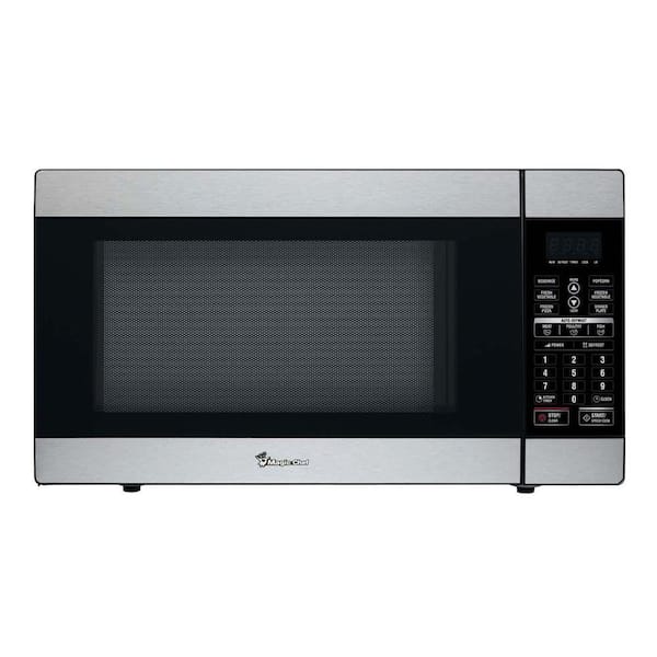 Magic Chef 1.8 cu. ft. Countertop Microwave in Stainless Steel
