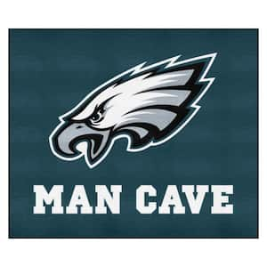 FANMATS NFL - Philadelphia Eagles Black Polyester Embroidered 0.1 in. x 20  in. x 40 in. Seat Cover 21575 - The Home Depot